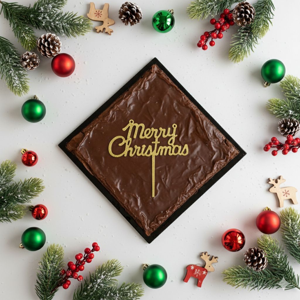 Hampers Christmas / Natal (Fudgy Brownies)