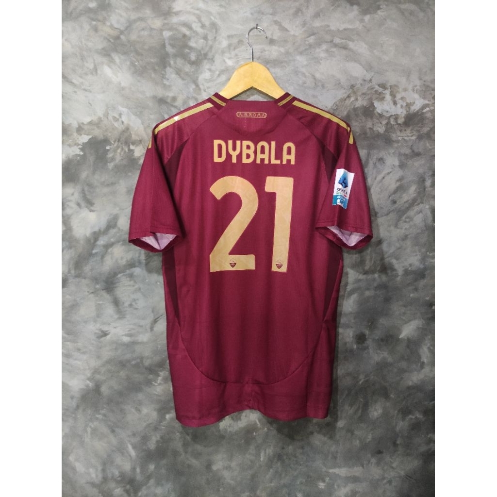 Jersey as Roma Home 2024/2025 Nemset Dybala #21 Size XL BNWT