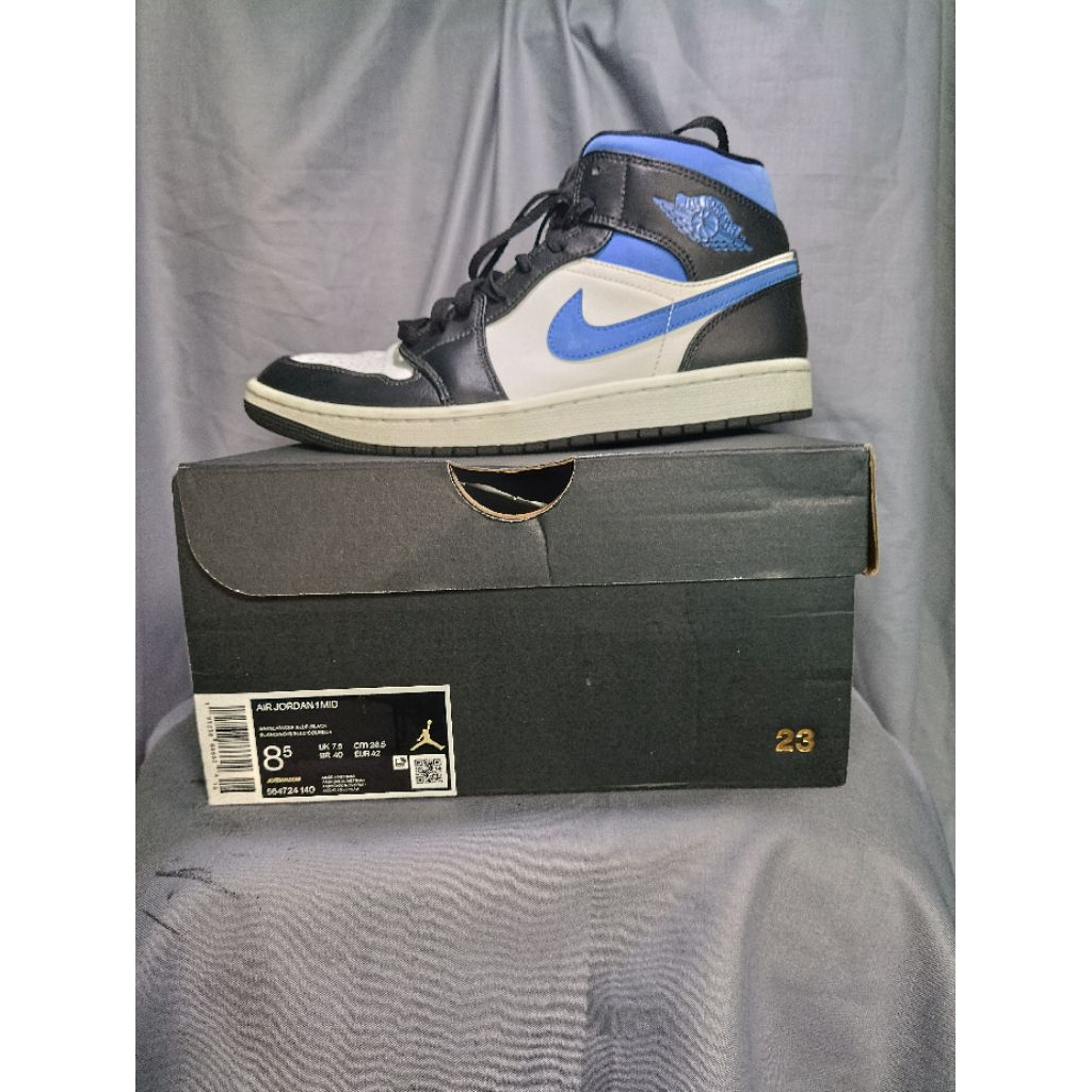 Air Jordan 1 Mid Game Royal Blue