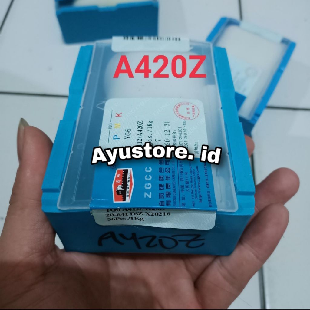 widia YG6 A420Z - betel widia -betel bubut widia - tip widia yg6