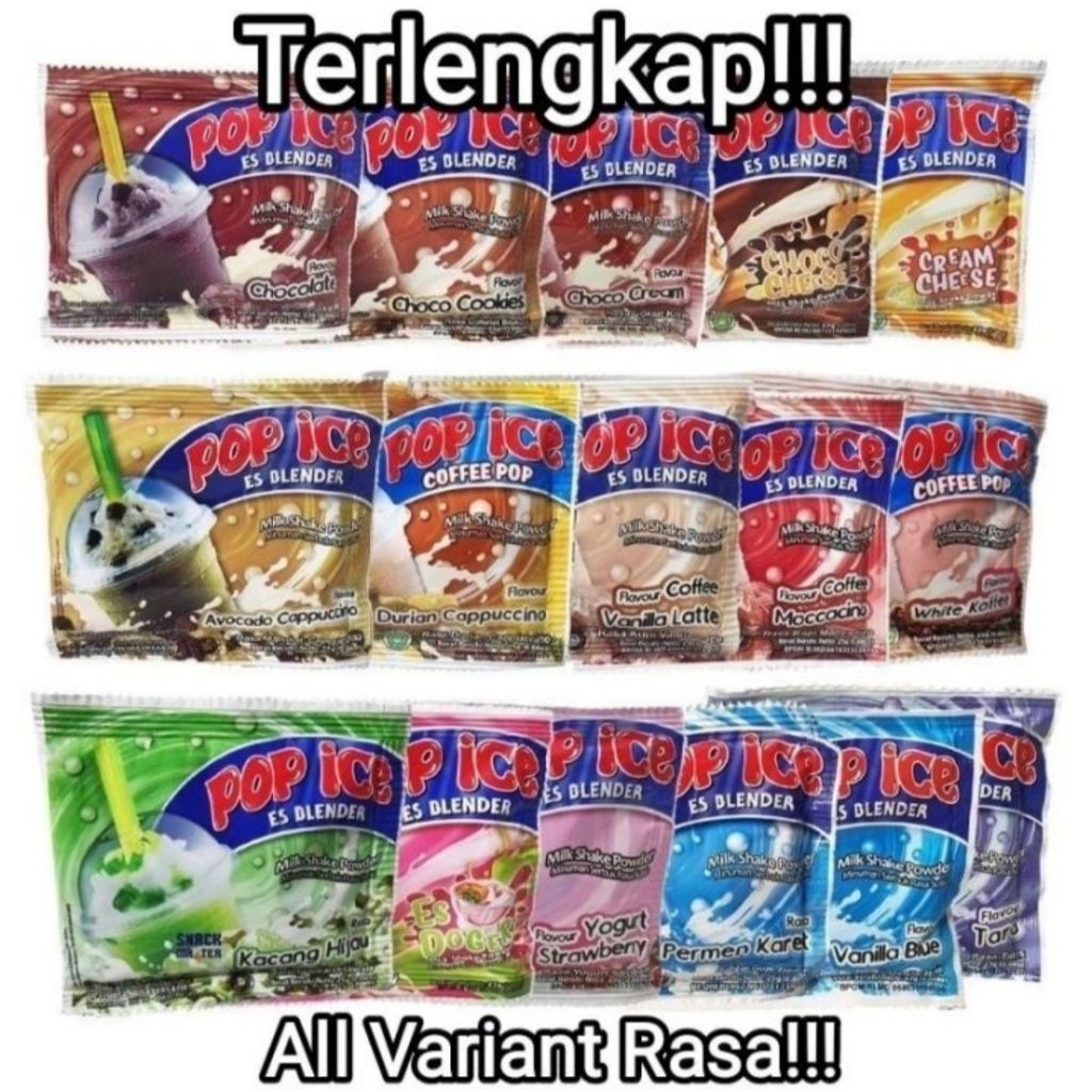 Pop ice all varian
