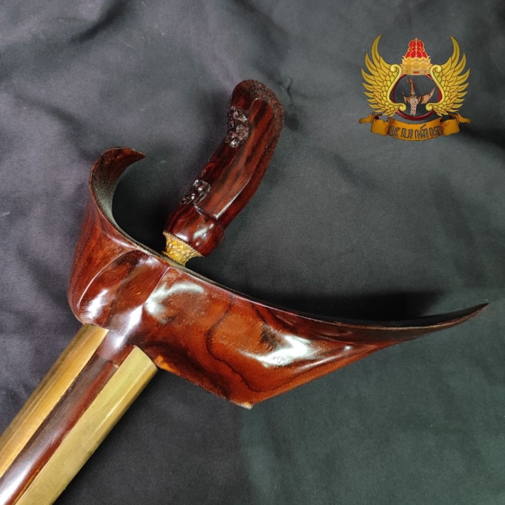 Warangka Ladrang Branggah Jogja Pendok Sigar Blewah Kayu Sono Keling