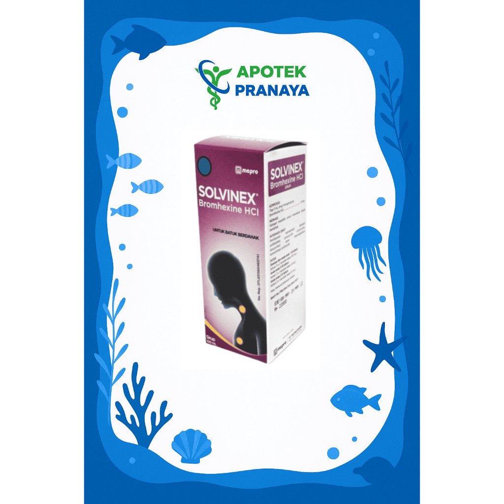 SOLVINEX SIRUP OBAT BATUK BERDAHAK