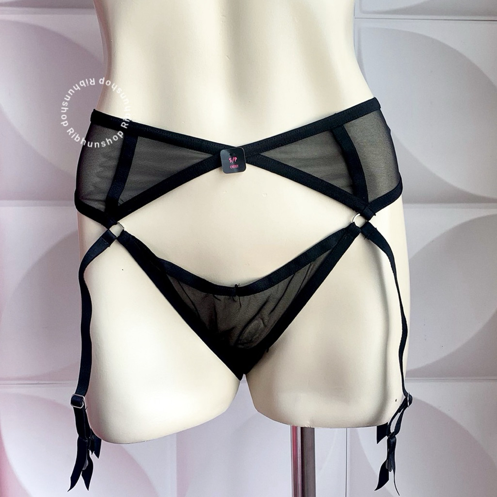 La Senza Original Bumless Cheeky panty Garter Size S M L 11190108