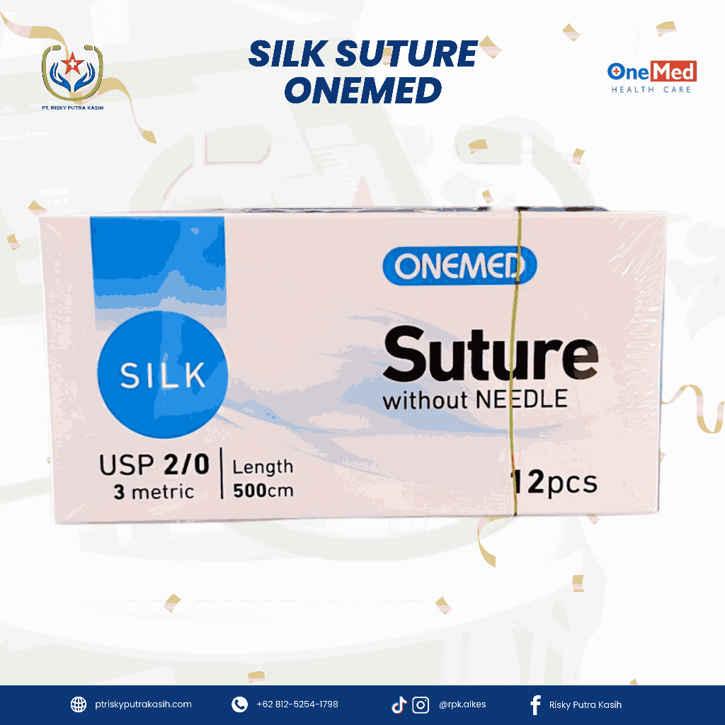 Jarum Sutura 3/8 Circle Runcing G 91132 untuk Penjahitan Luka