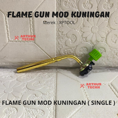 XP TOOL Flame Gun Mod.Kuningan Single Dan Twin Brazing | Blow Torch Kuningan Single & Twin Brazing