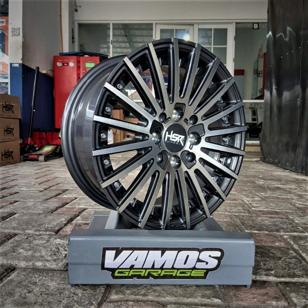 VELG HSR TANDAM R14X6 H8X100-114,3 PELEK MOBIL RING 14 UNTUK KARIMUN, PICANTO, WAGON, AVANZA DLL