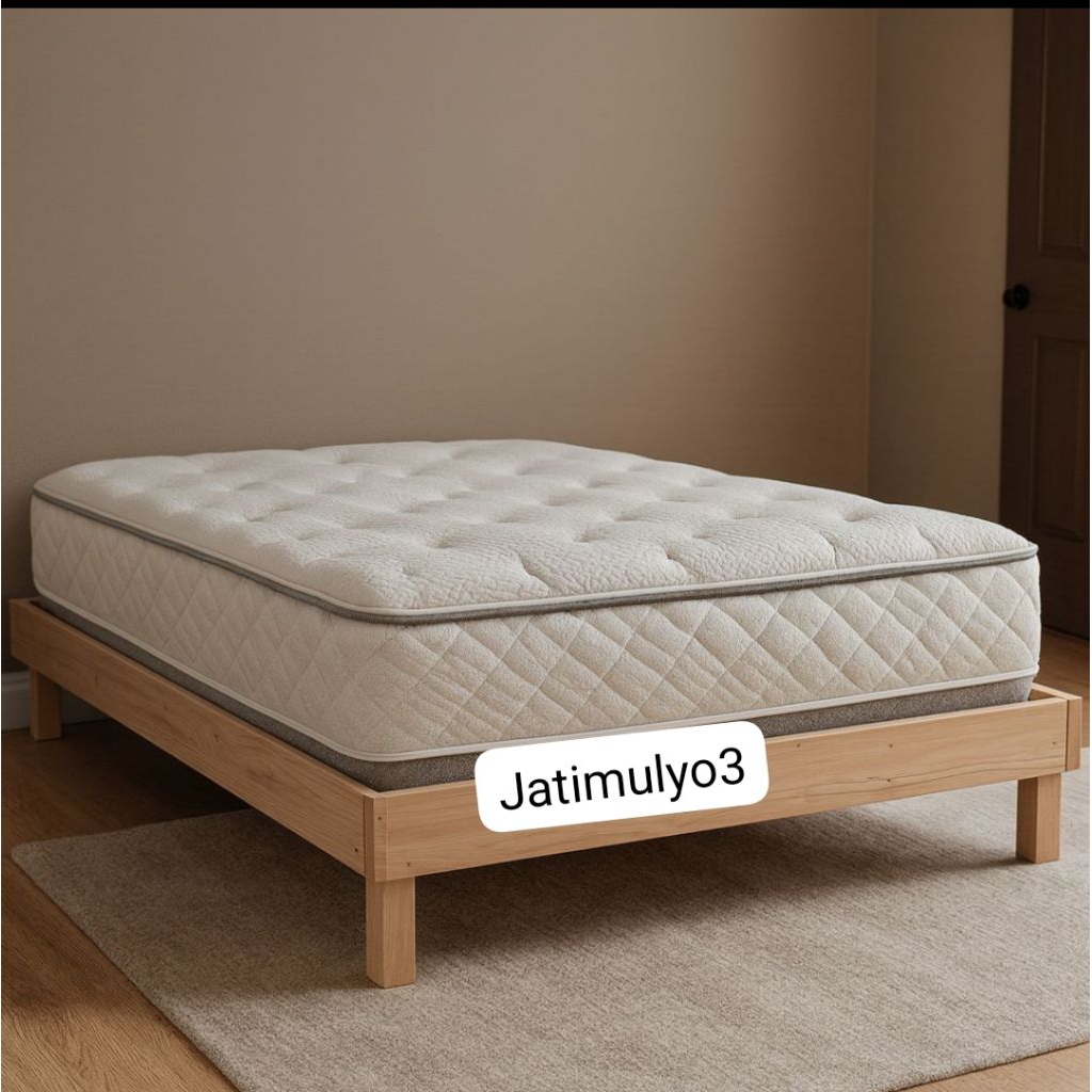 Dipan kasur/ranjang kasur dengan dilengkapi kaki-kaki