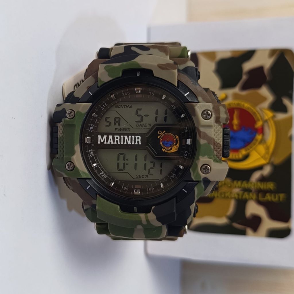 JAM TANGAN LORENG MARINIR TNI POMAL