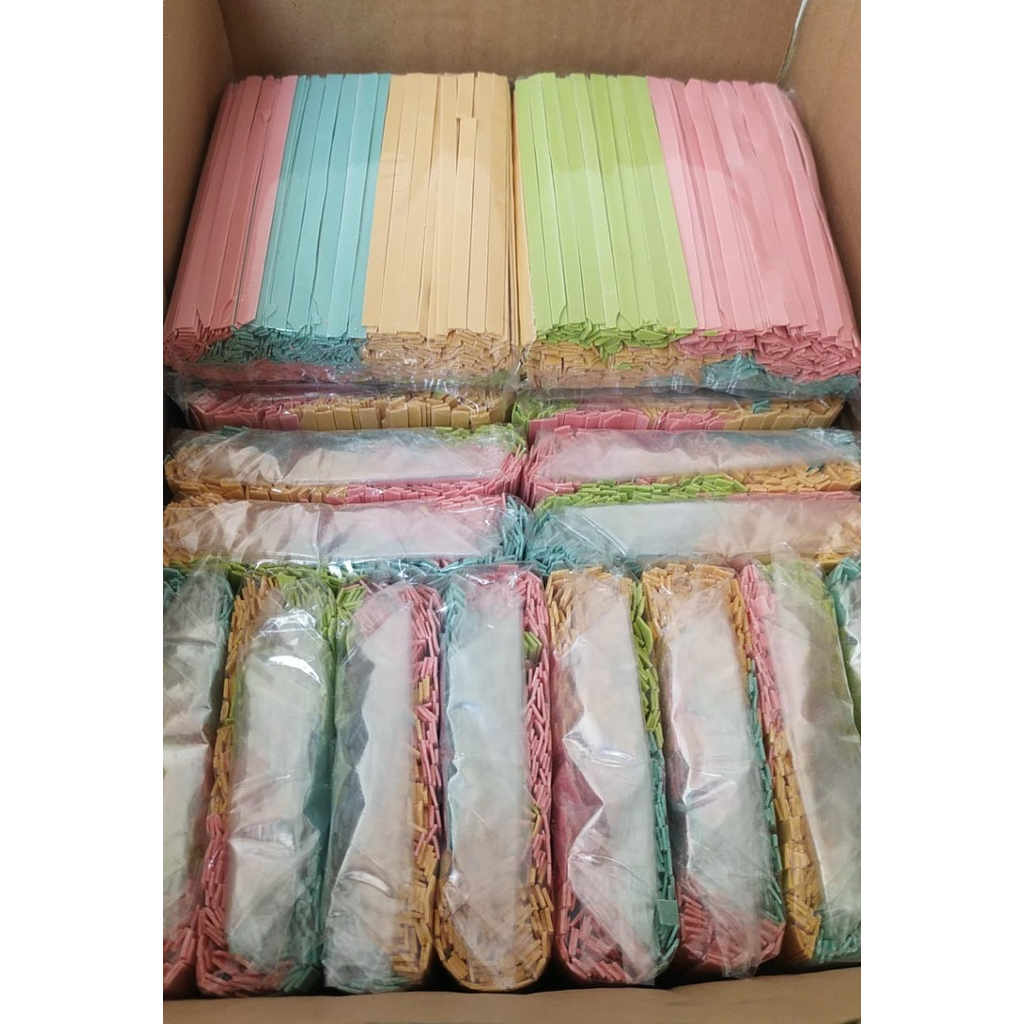 MIE GEPENG RAINBOW MANIS ANEKA WARNA p