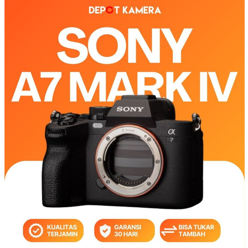 ( DEPOT KAMERA JKT ) SECOND – SONY A7 MARK IV BODY ONLY