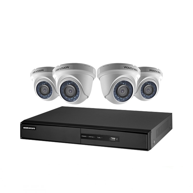 CCTV 4 CHANNEL ALL SET HIKVISION ORIGINAL NEW
