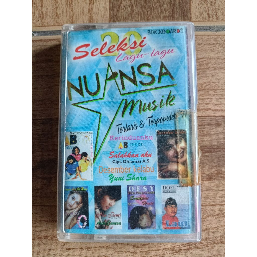 kaset pita 20 seleksi lavu lagu nuansa musik