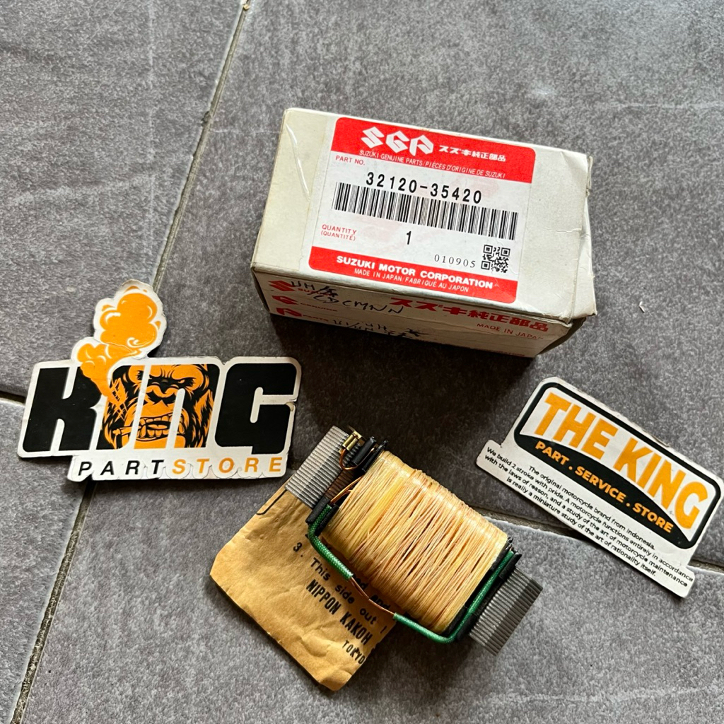 32120-35420 SPULL LAMPU SPUL COIL LIGHTING SUZUKI RC80 RC100 RC110 CRYSTAL BRAVO TORNADO SPRINTER TS