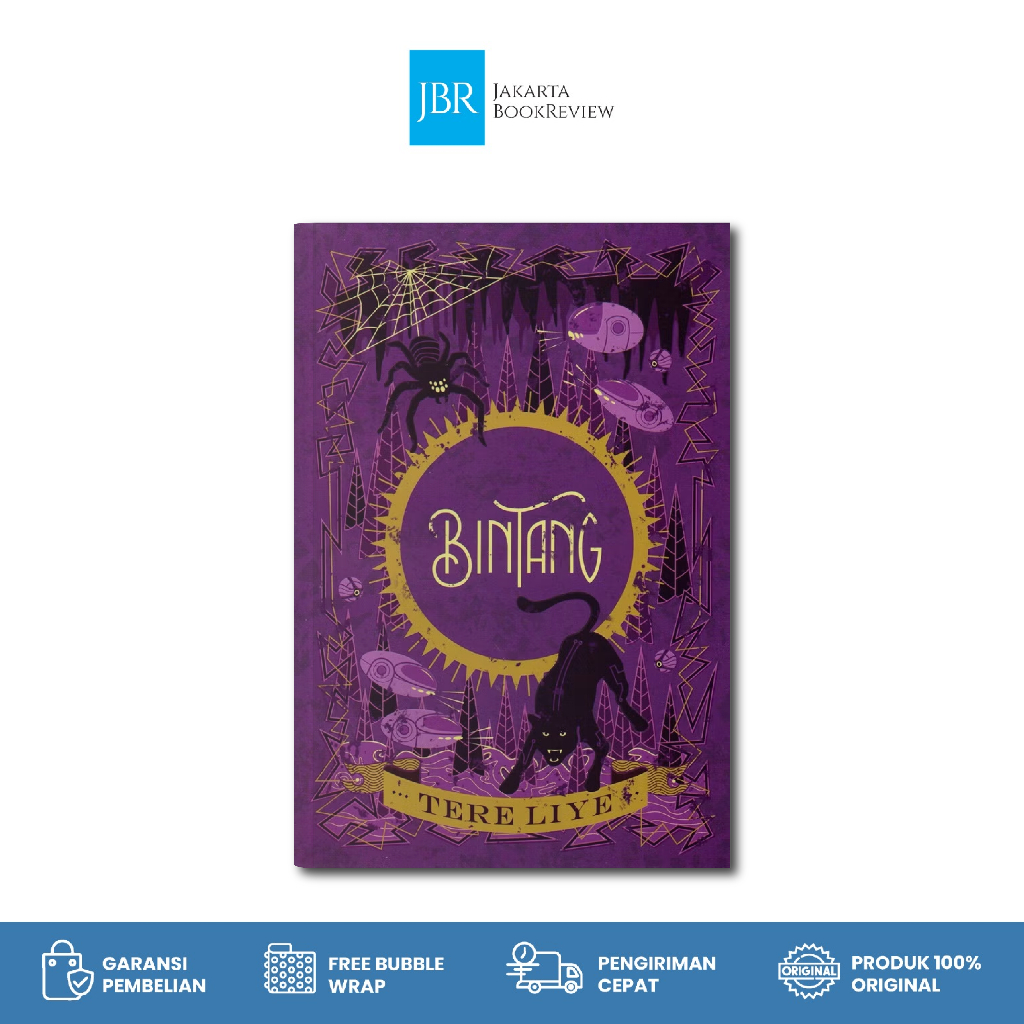 JBR Official Store - Sabak Grip - Novel Tere Liye - Bintang - Buku Keempat Dari Serial Bumi Yang Dit