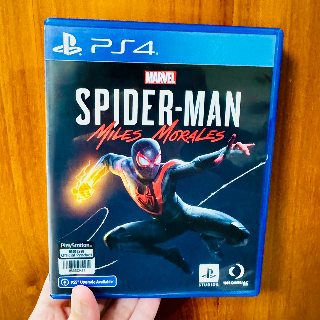 Kaset Ps4 Spiderman Miles Morales Cd bd disc Spider-Man Milesmorales Playstation PS 4 5 Marvel Game 
