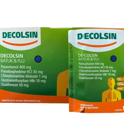 Decolsin tablet isi 100 tablet per box