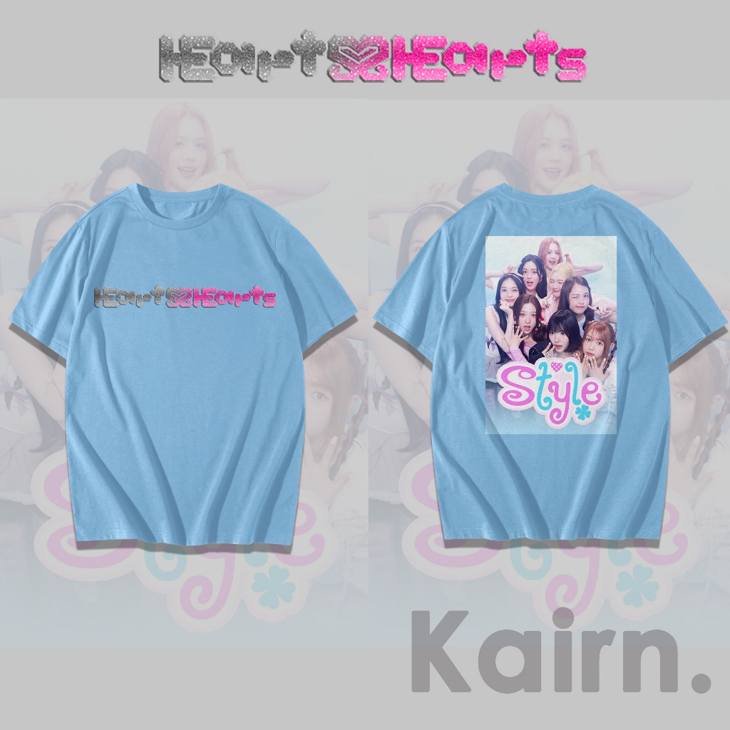 HG SHOP - KAOS STYLE HEARTS2HEARTS / TSHIRT HEARTS2HEARTS / FANSMERCH