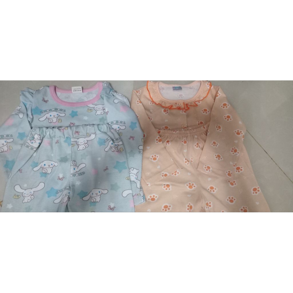 Preloved Piyama Libby x sanrio & pipiniko