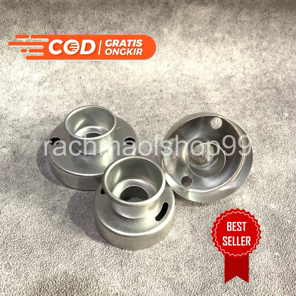 CETAKAN DONAT ALMUNIUM 3pcs MURAH/ CETAKAN DONAT ANTI LENGKET/ CETAKAN DONAT PRES BULAT/ CETAKAN DON