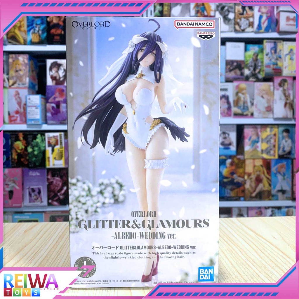 Glitter & Glamours Figure Albedo - Wedding Ver. OVERLORD (27cm)