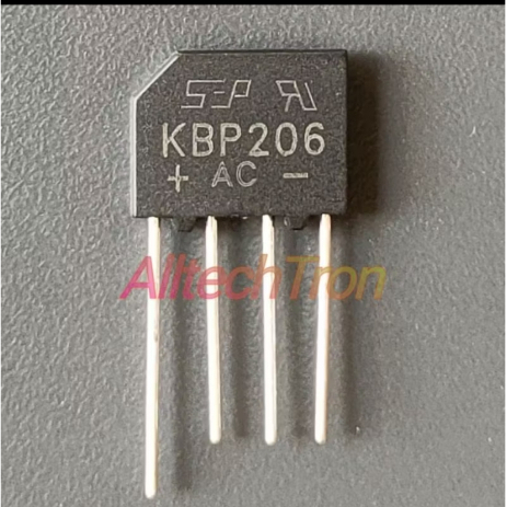 KBP206 KBP206G KBP 206 SEP DIODA BRIDGE 2A 50V-1000V Original DIP DIP-4