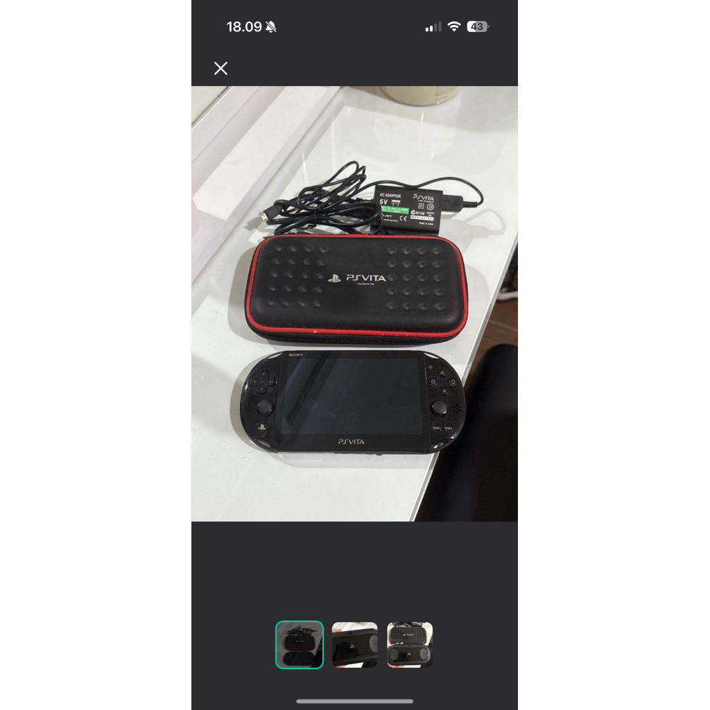 Preloved PS Vita bekas rusak