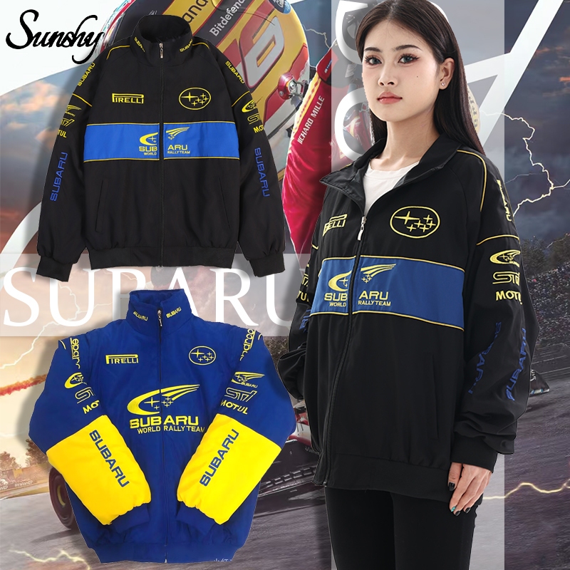 SUNSHY Subaru F1 Jaket Anti Uv Wanita Long Sleeve Bordir Hitam Badminton Jacket With Zipper Sepeda G