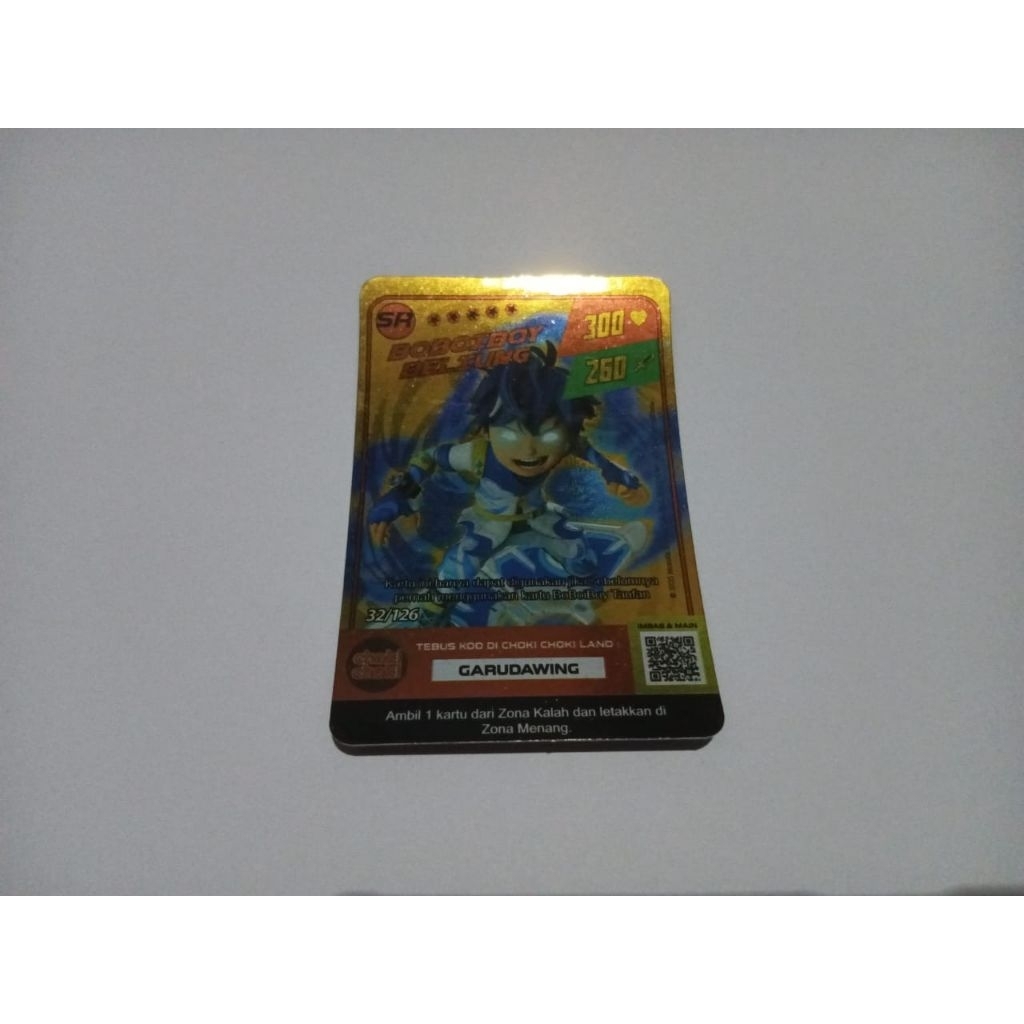 kartu boboiboy emas