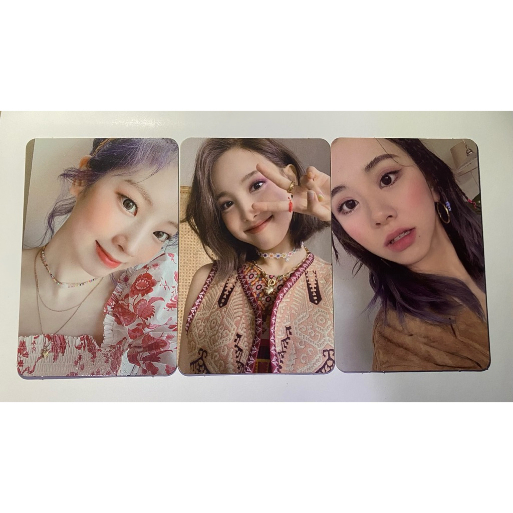 OFFICIAL TWICE PHOTOCARD PC TWICE NAYEON CHAEYOUNG DAHYUN