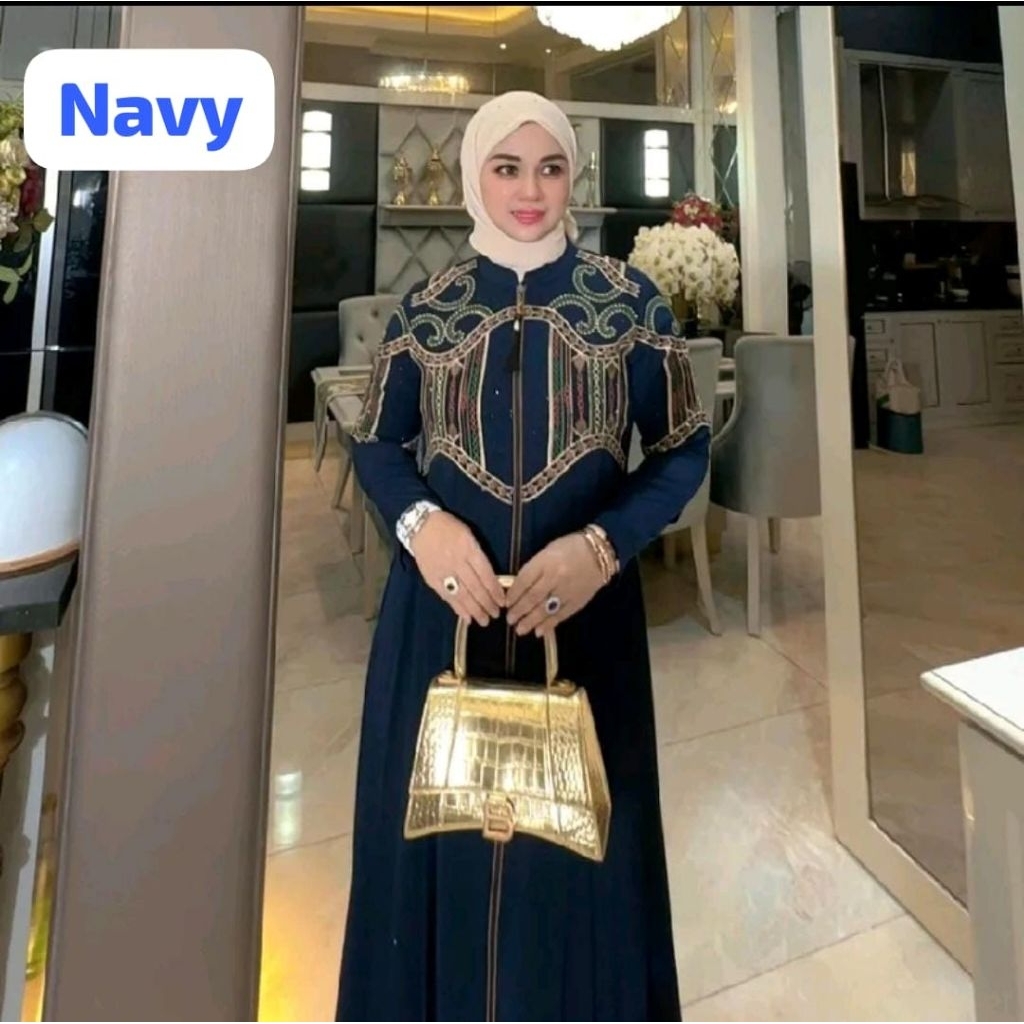STEVIA DRESS  by Nazwa, Gamis Nazwa original