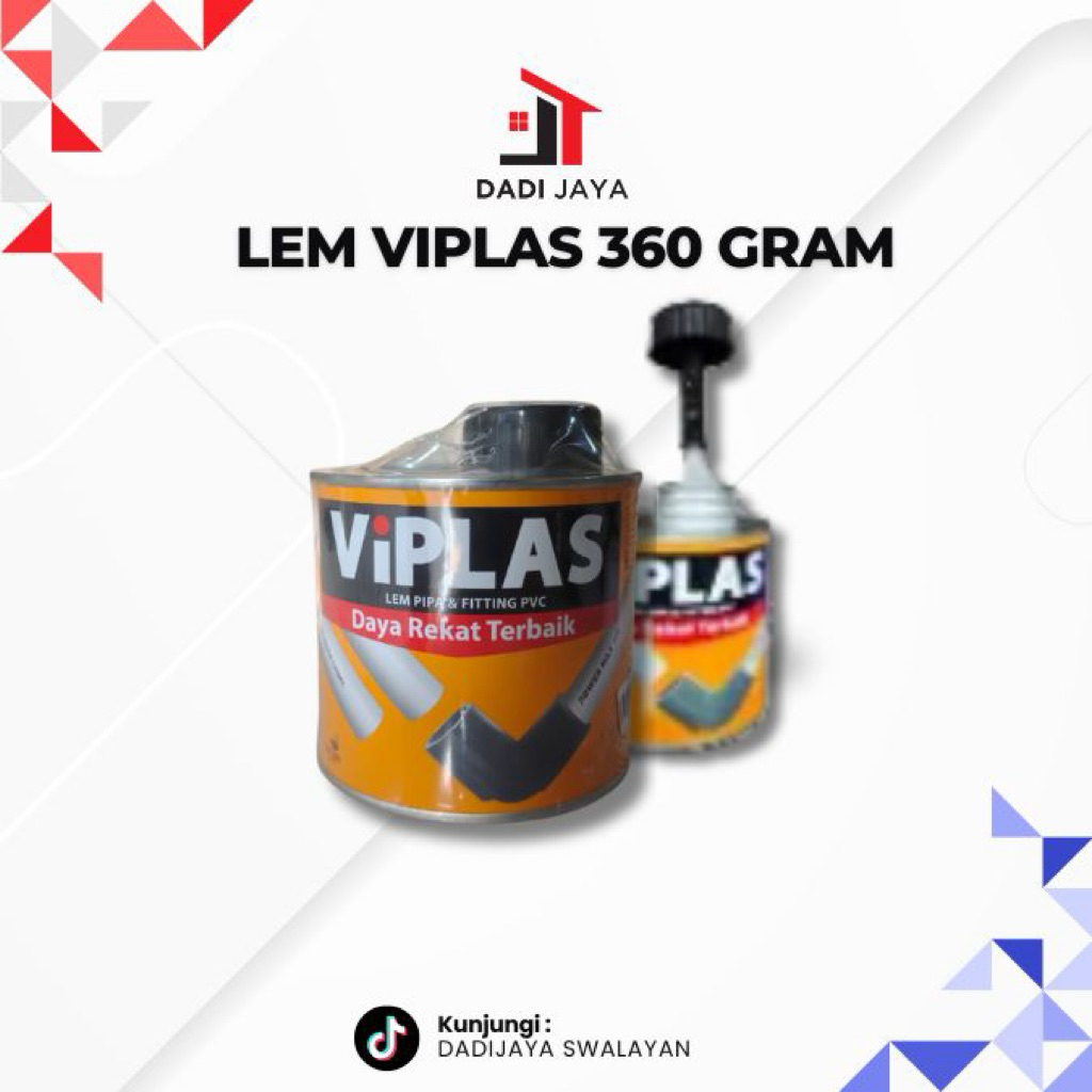 LEM PVC / PARALON VIPLAS 360 GR | LEM PIPA VIPLAS 360 GR | LEM PARALON TERMURAH