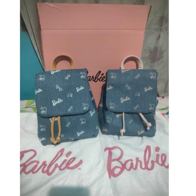 Tas barbie ransel mini serut