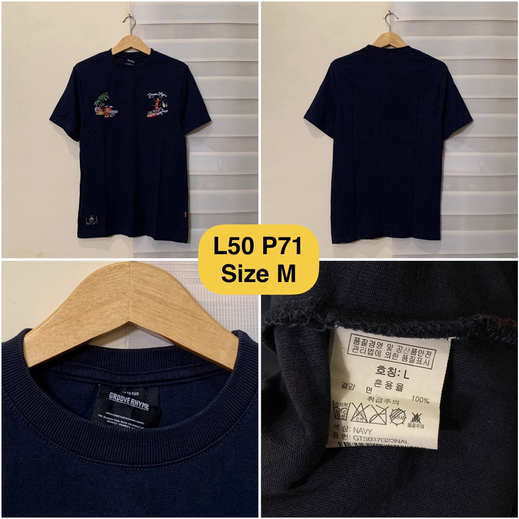 Kaos Groove Rhyme Navy Original