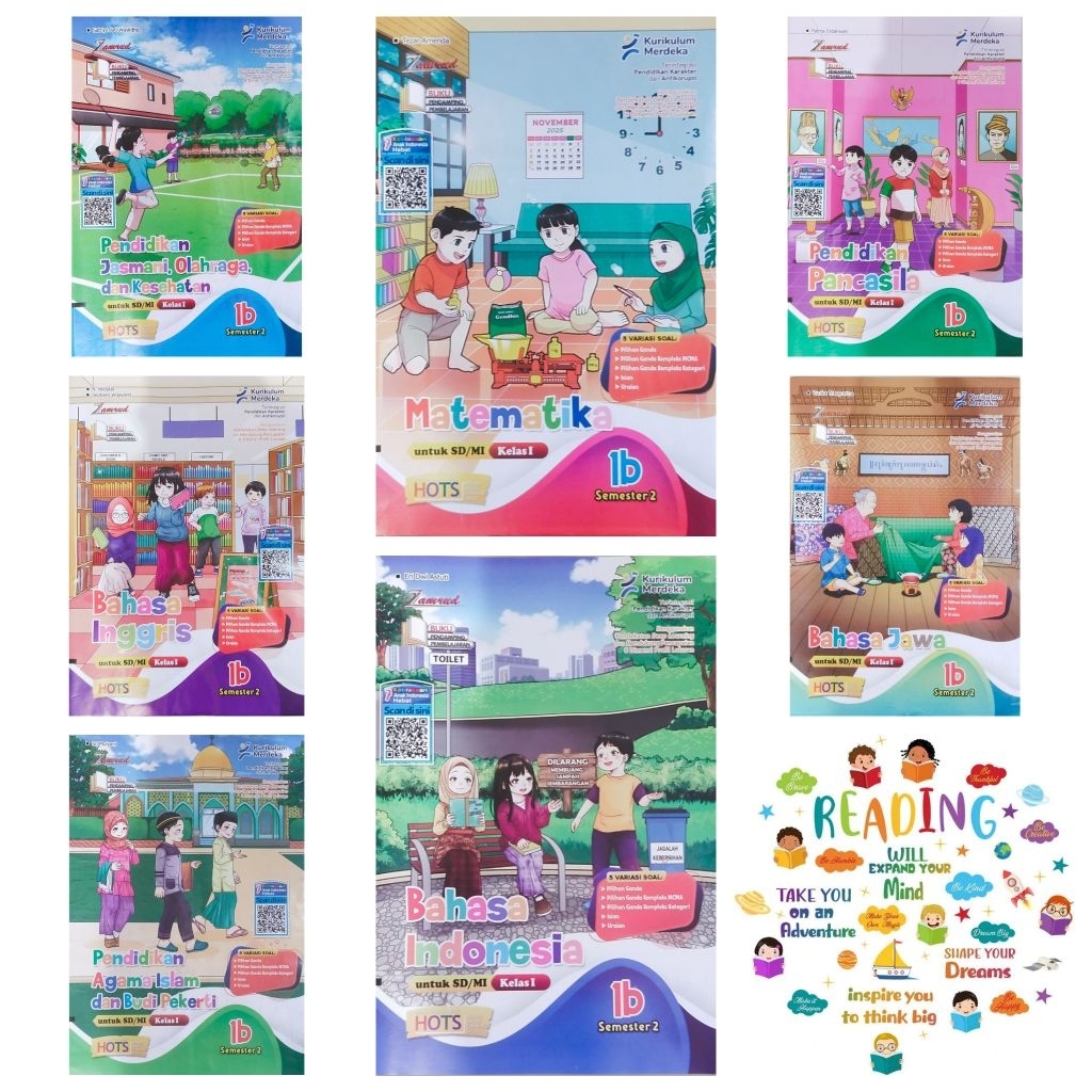 LKS ZAMRUD SD KLS 1 SMT 2  KURIKULUM MERDEKA TA 2025/2026