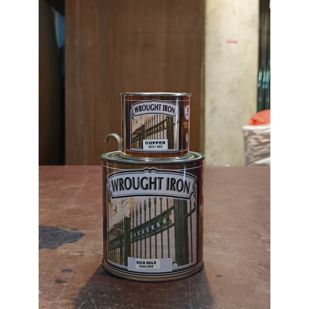 CAT BESI TEMPA WROUGHT IRON / Cat Besi / Cat Pagar Besi / Cat Texture