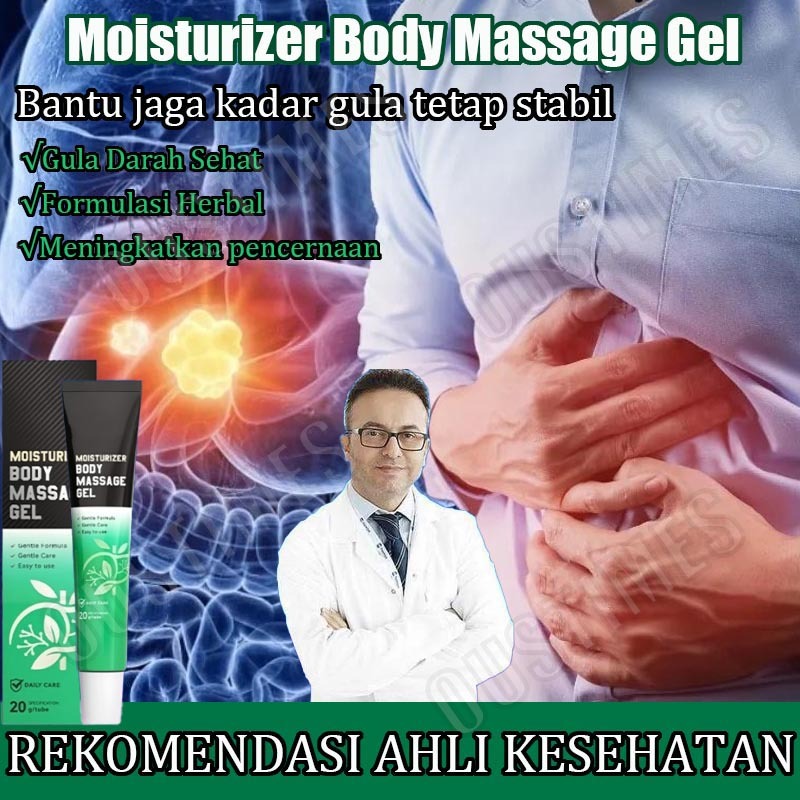Gel Herbal Perawatan Hati Obat Fatty Liver Moisturizer Body Massage Gel– untuk Menjaga Keseimbangan 