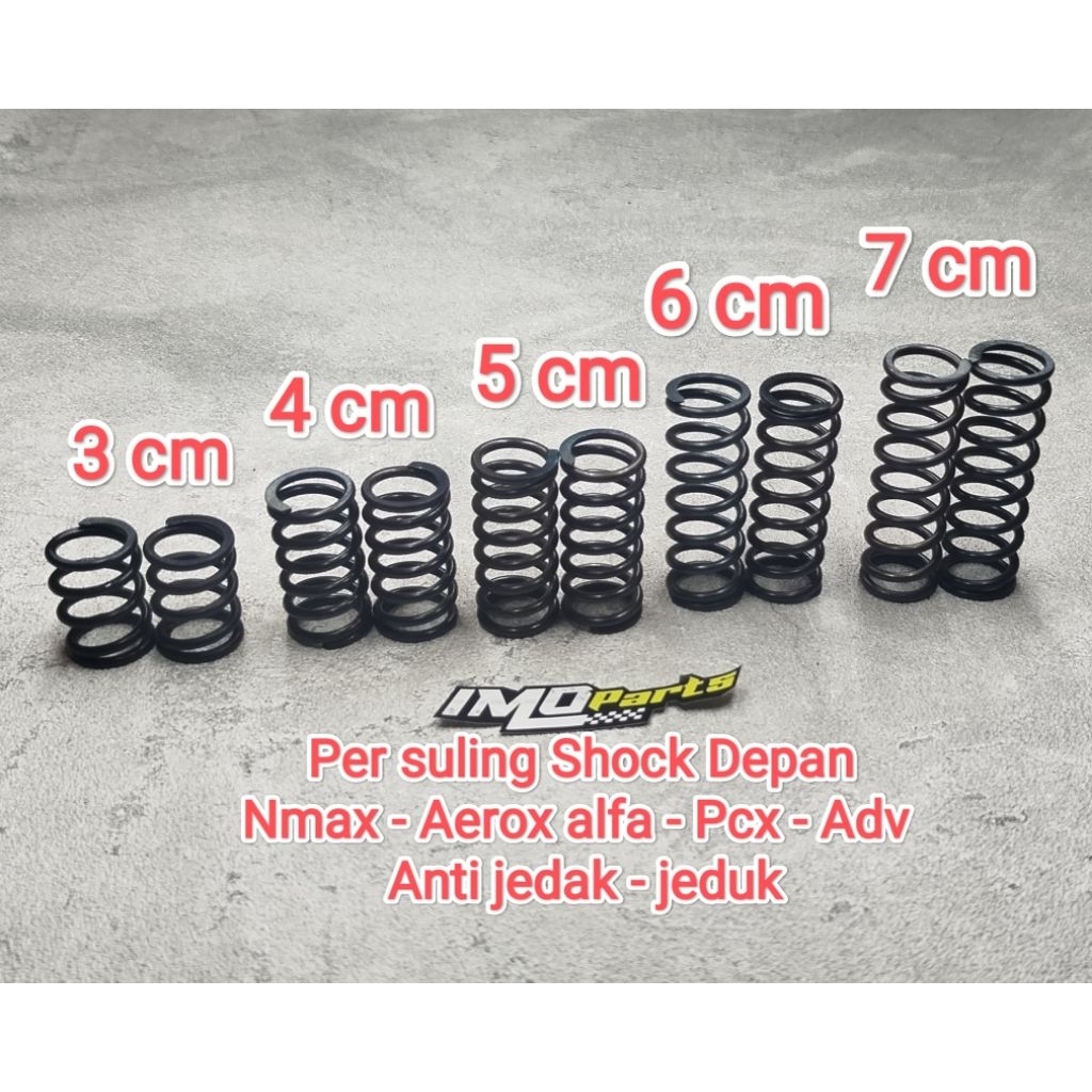 PER SULING SHOCK DEPAN REBOUND / DOWNSIZE NMAX OLD NMAX NEW PCX 4CM AEROX ALFA 5CM 6CM