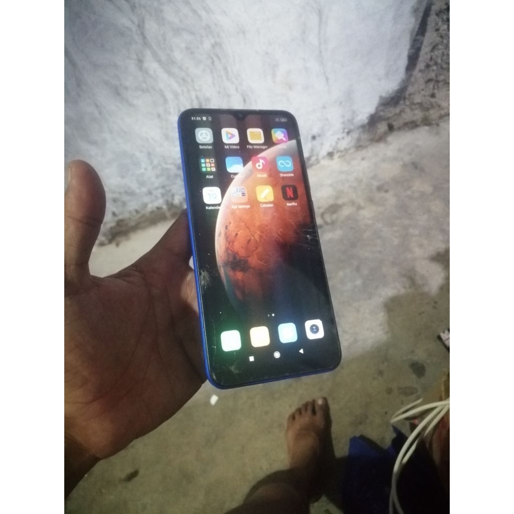 hp redmi 9A minis lcd sisa nya joss ram 3/32 masi segel