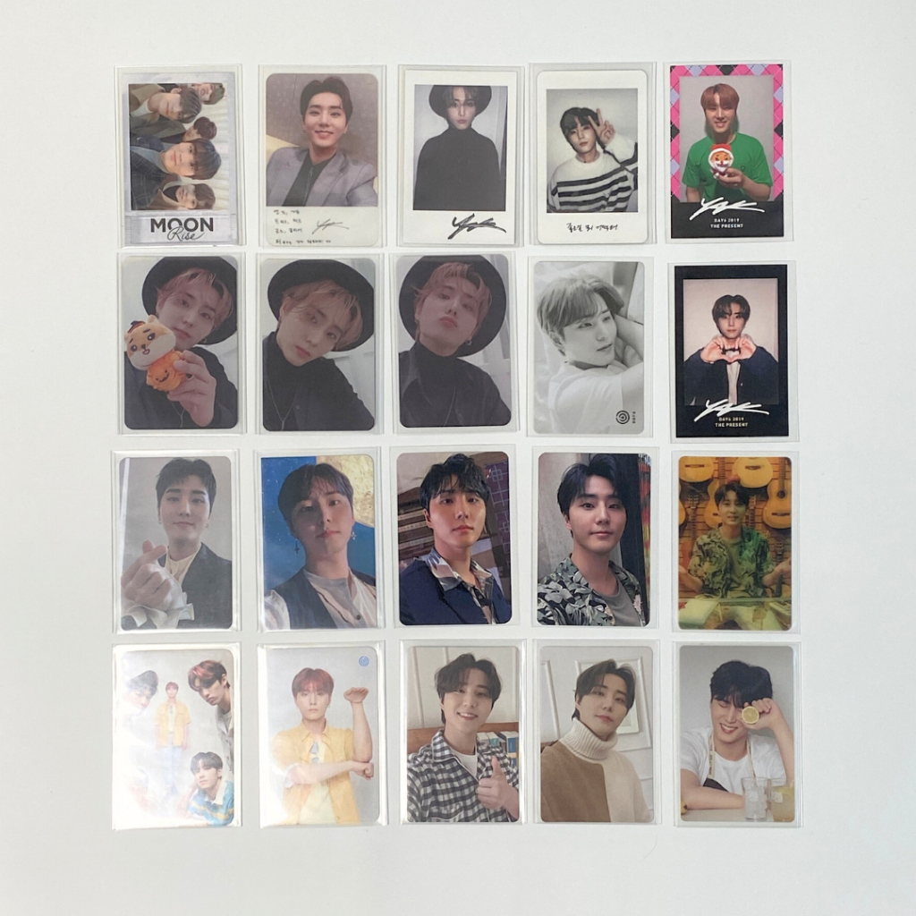 PHOTOCARD / PC POLA DAY6 - youngk young k  : moonrise taiwan entropy gravity remus tps the present t