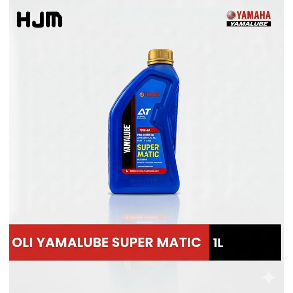 OLI YAMALUBE SUPER MATIC 1L cocok untuk motor YAMAHA NMAX,AEROX, LEXI