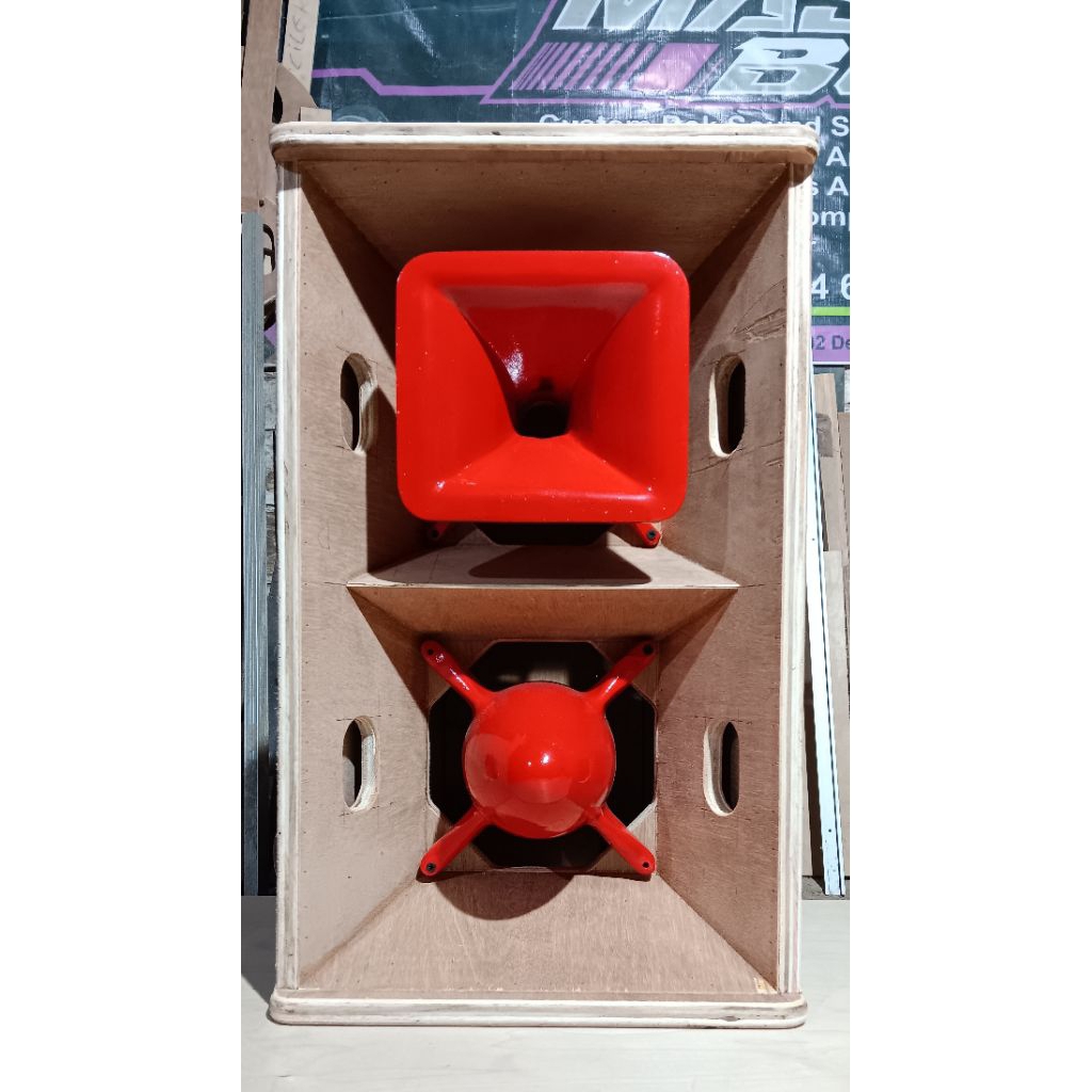 Box T24 Cides 10 inc balap Horn tweter Rudal