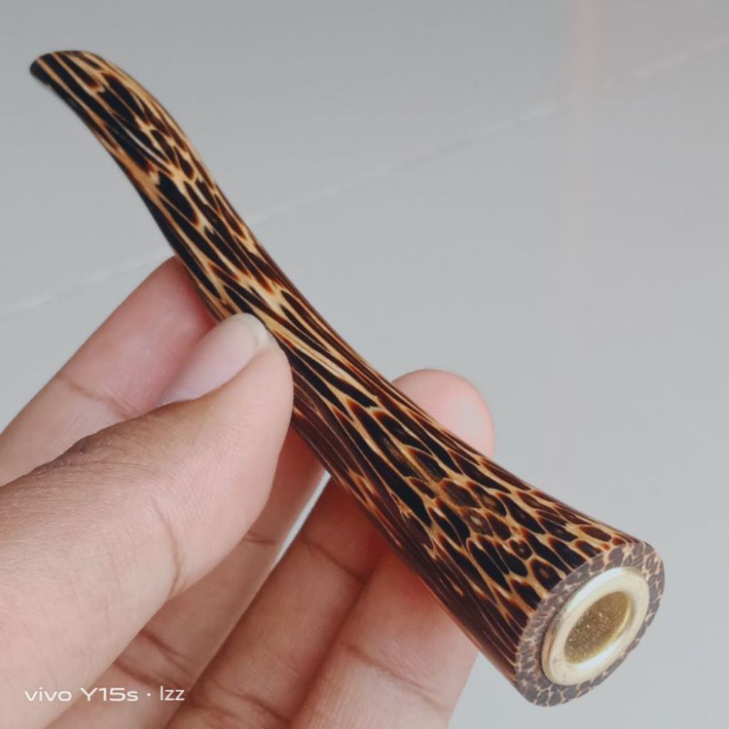 Once pipa kayu liwung lengkung pipa cangklong kayu liwung S super
