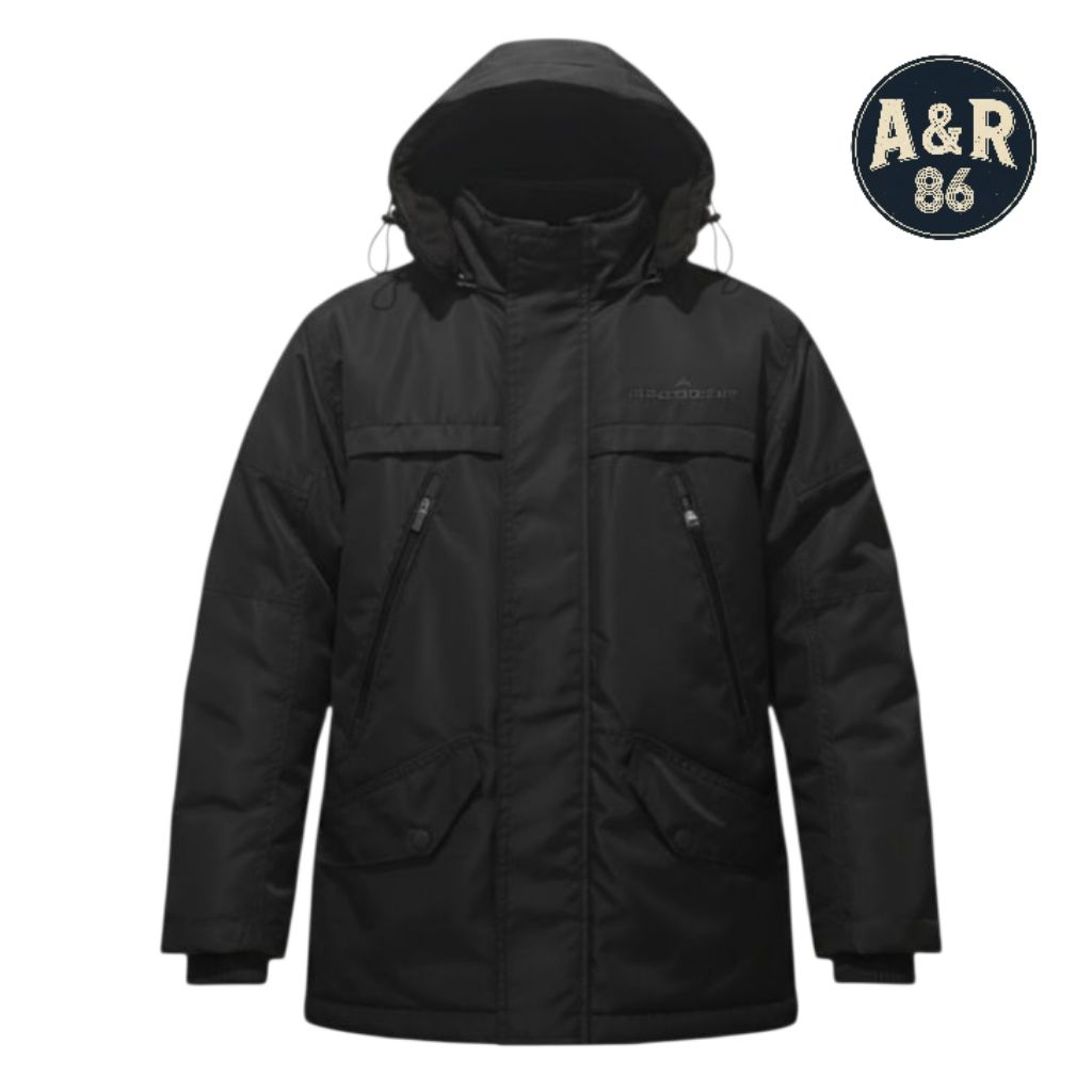 Kicksoogar Jaket Parka Pria Tebal Waterproof - Jaket Outdoor Touring Motor Anti Angin & Dingin