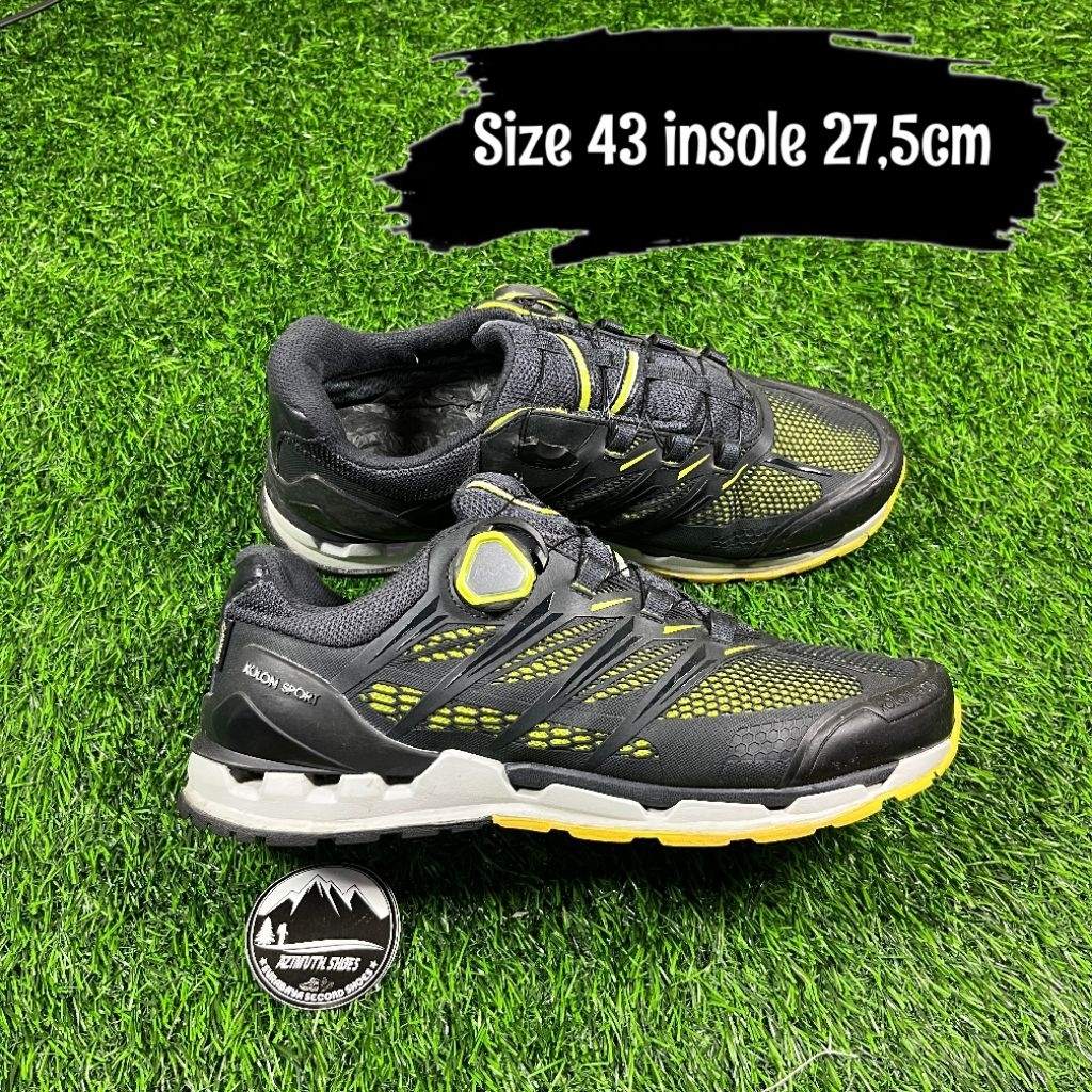 Sepatu Outdoor Gunung Hiking Kolon Sport Size 43