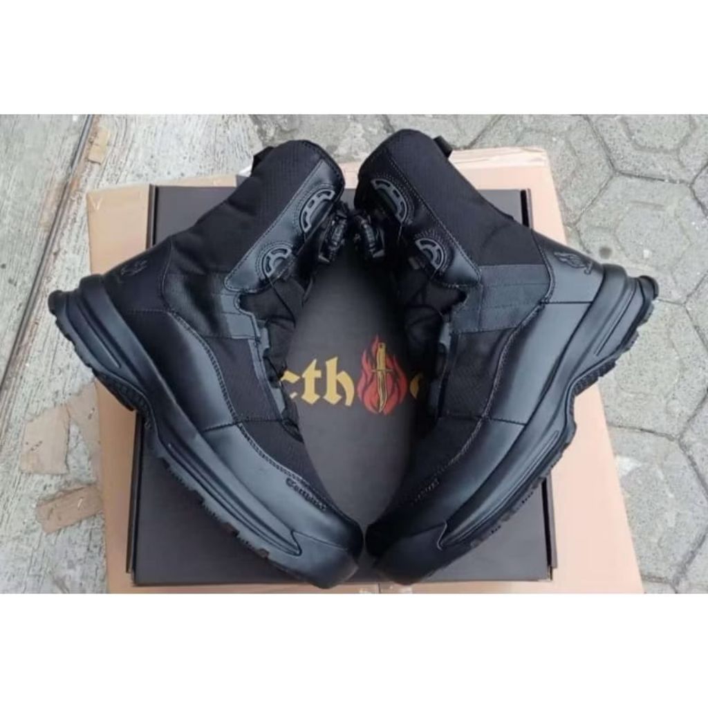 ORI BERGARANSI TERMURAH SEPATU PDL COMBAT TALI PUTAR MEREK TACTICAL ORI