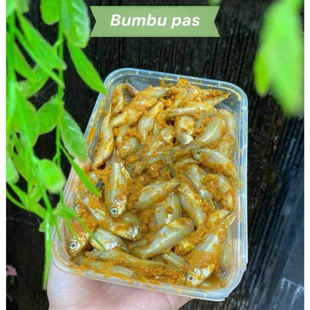 Ikan wader frozen marinasi 300g bumbu siap goreng
