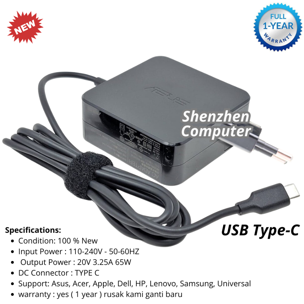Charger Asus Laptop, Charger Asus Vivobook, Charger Laptop Asus, Charger Laptop Asus Vivobook new