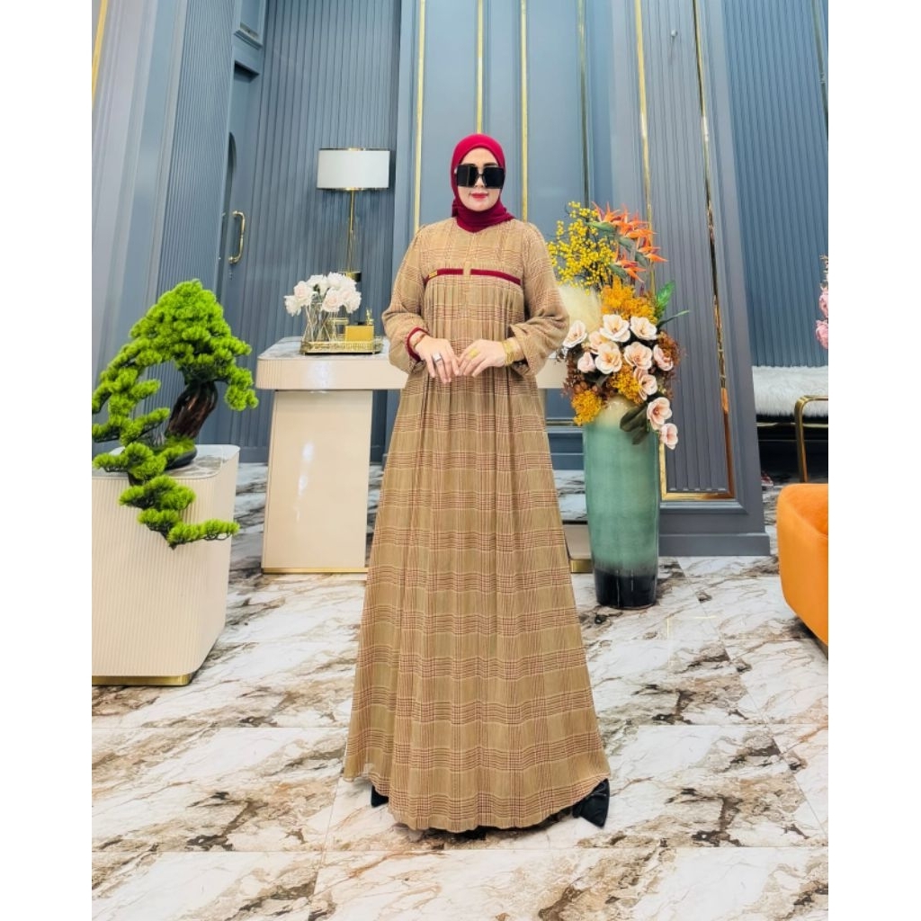 Gamis Elnara Set Hijab / Elnara set / COD