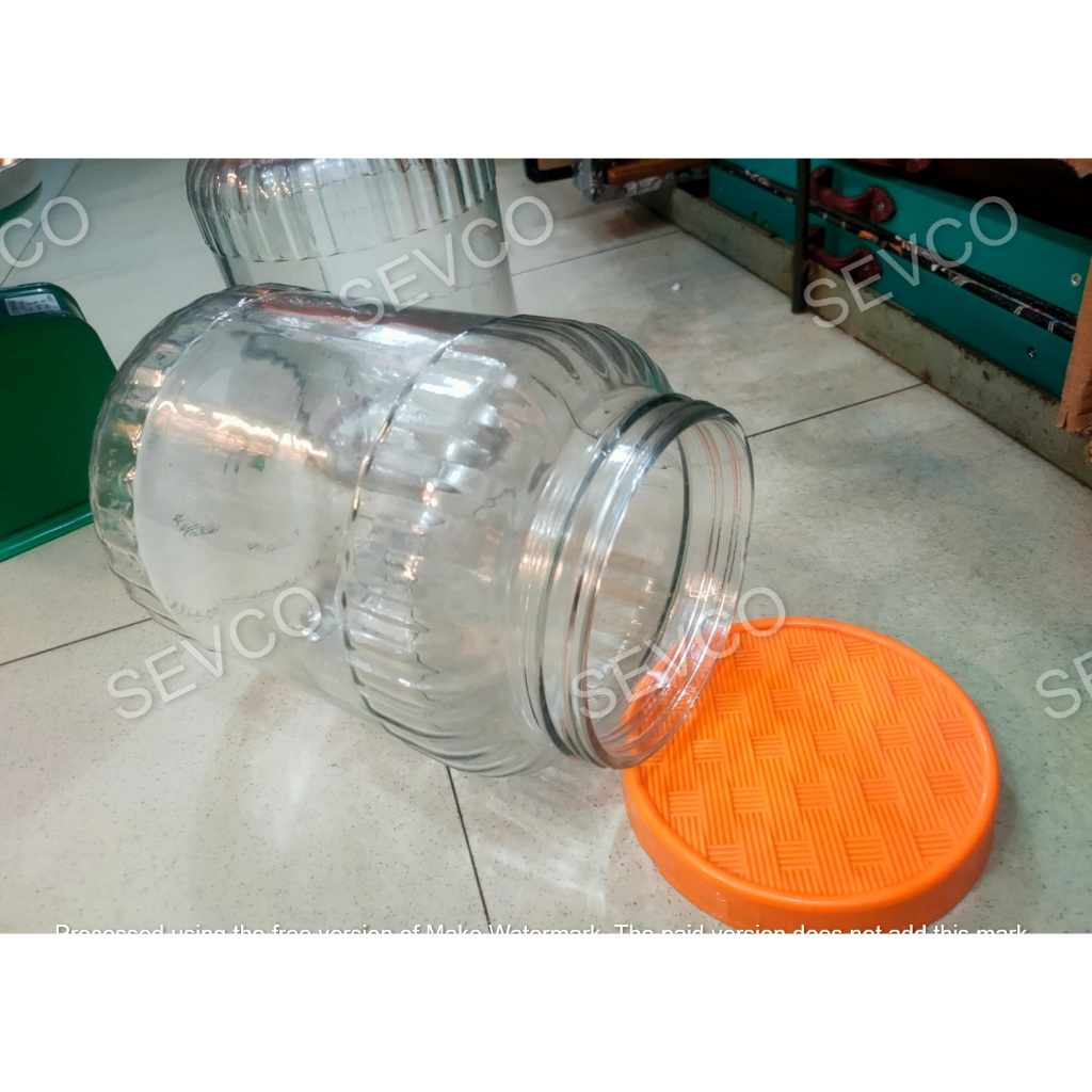 Stoples Toples Drat Kaca Kedaung TP5 XXL KIG/ Wadah Tempat Kue Makanan Kedap Udara Kombucha Manisan 